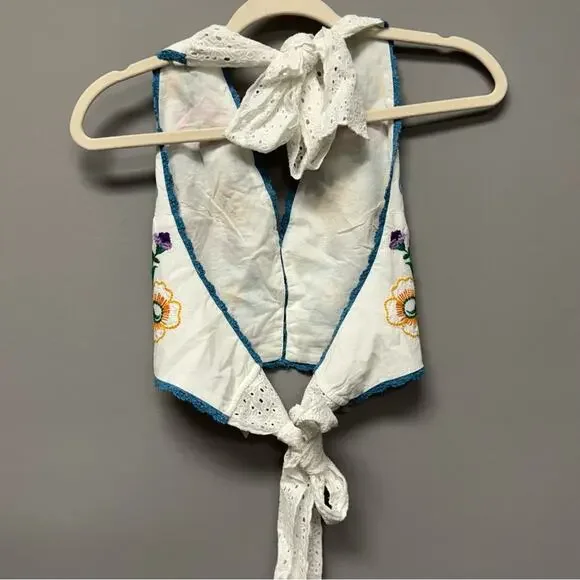 Free People Lucy Mae Embroidered Short Set